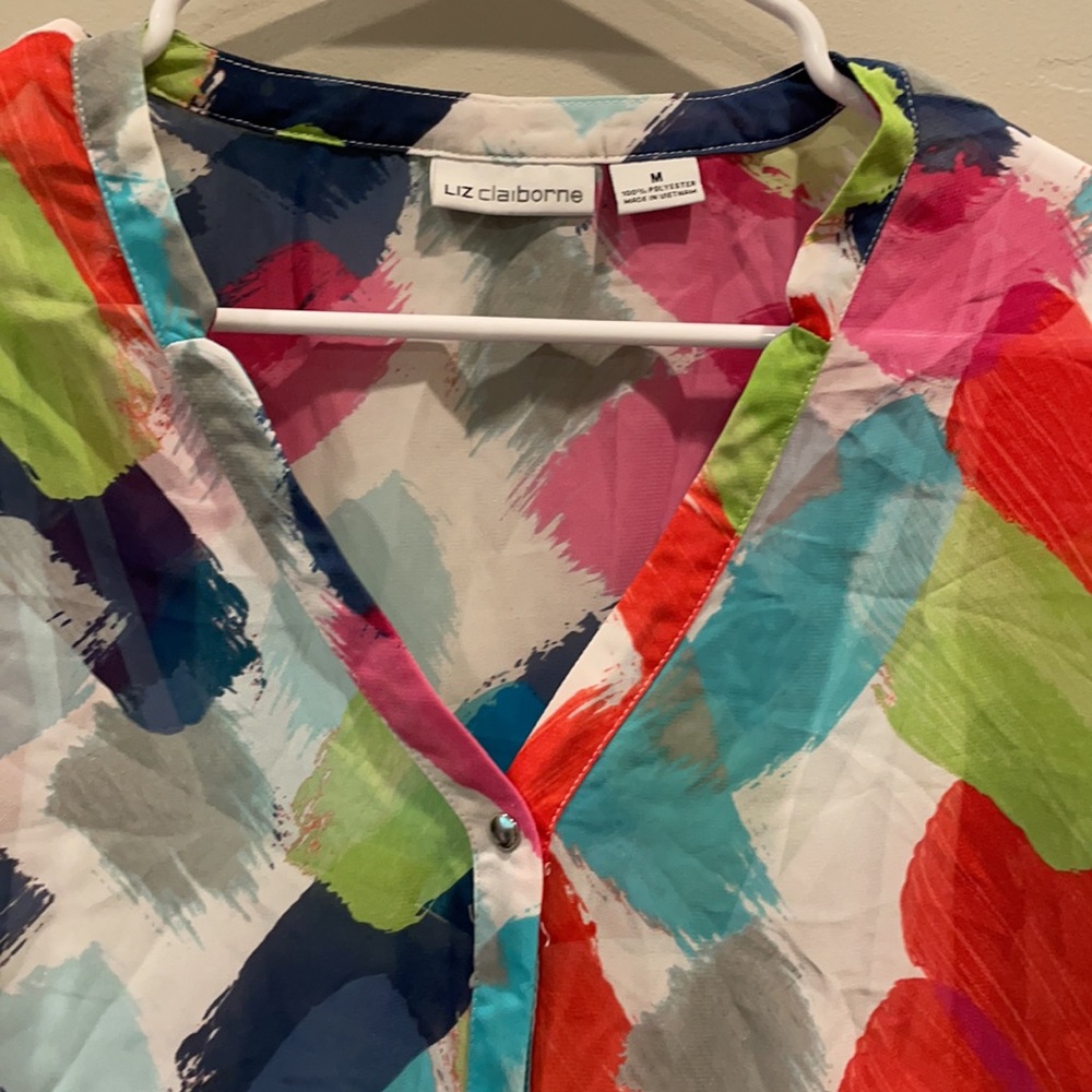 Color Splash Blouse - Picture 2 of 3